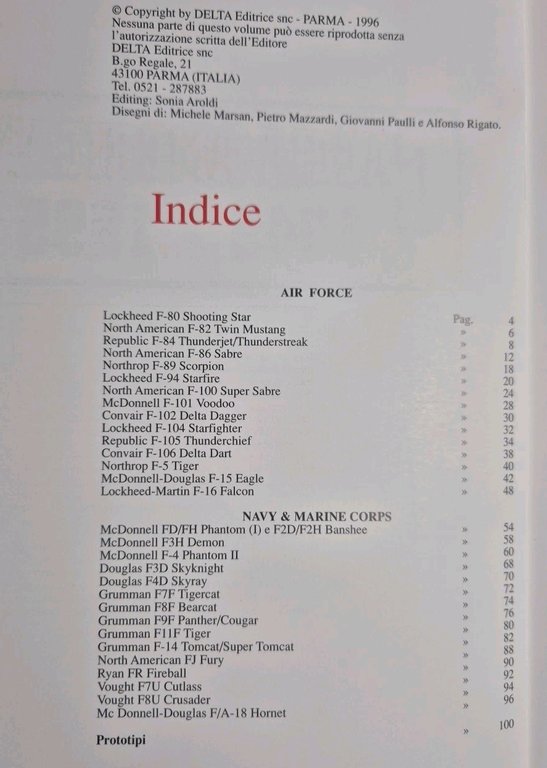 CACCIA AMERICANI 1945 1995 di Nico Sgarlato 1996 Delta editrice …
