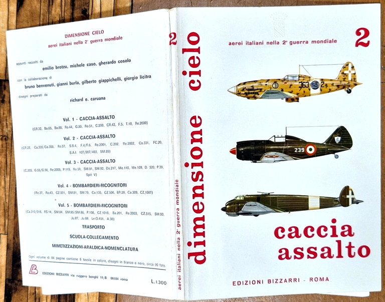 CACCIA ASSALTO 2 1971 Edizioni Bizzarri Dimensione Cielo Libro aerei … | Immagine Gallery 3