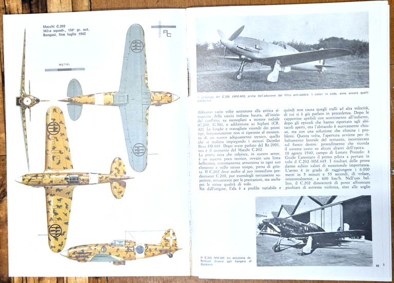 CACCIA ASSALTO 2 1971 Edizioni Bizzarri Dimensione Cielo Libro aerei … | Immagine Gallery 5