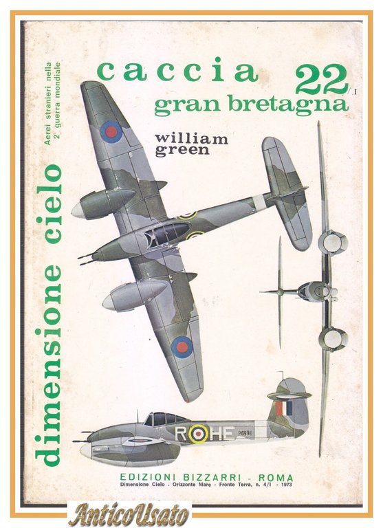 CACCIA GRAN BRETAGNA 22 di William Green aerei II 2° … | Immagine Gallery 1