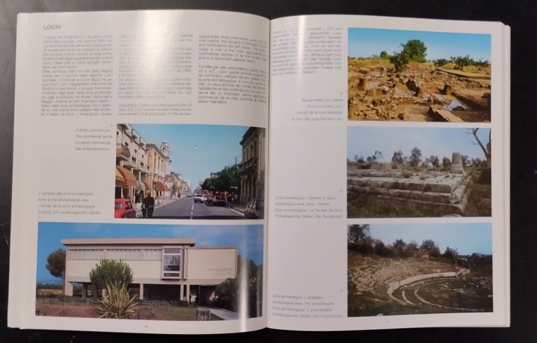 CALABRIA GUIDA FOTOTURISTICA Arti Grafiche Barlocchi Guida 2001 storia locale