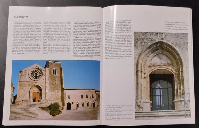 CALABRIA GUIDA FOTOTURISTICA Arti Grafiche Barlocchi Guida 2001 storia locale