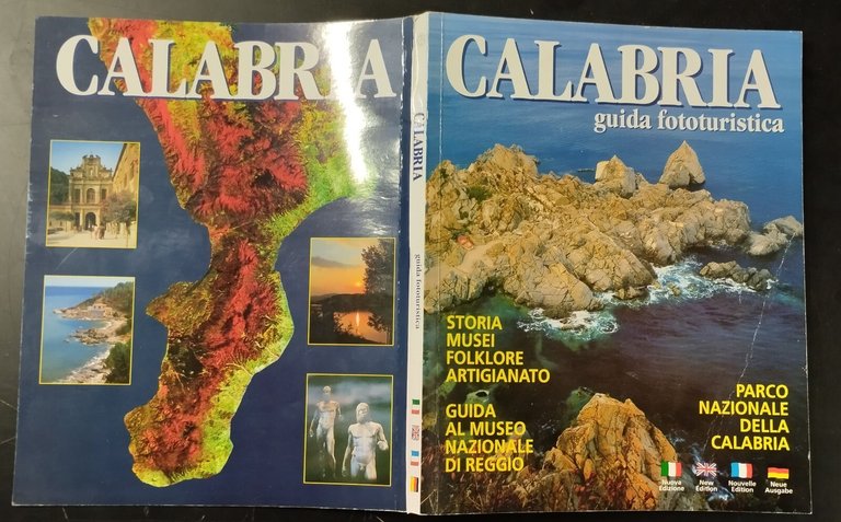 CALABRIA GUIDA FOTOTURISTICA Arti Grafiche Barlocchi Guida 2001 storia locale