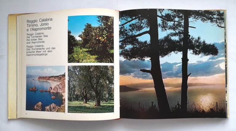 CALABRIA UN SOGNO DI SOLE Raffaele Cundari 1973 Sagep Libro …