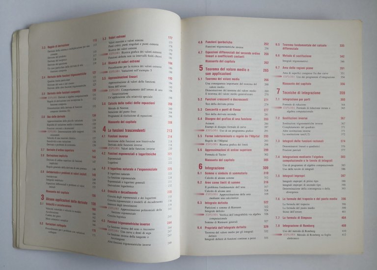 CALCOLO DIFFERENZIALE 1 funzioni una variabile reale di Robert Adams … | Immagine Gallery 5