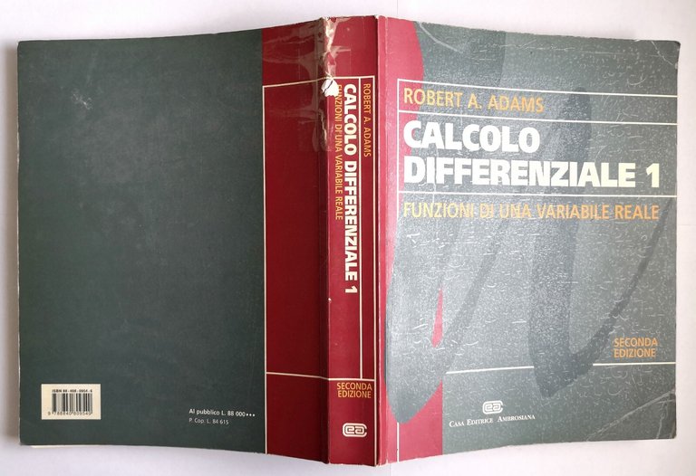 CALCOLO DIFFERENZIALE 1 funzioni una variabile reale di Robert Adams …