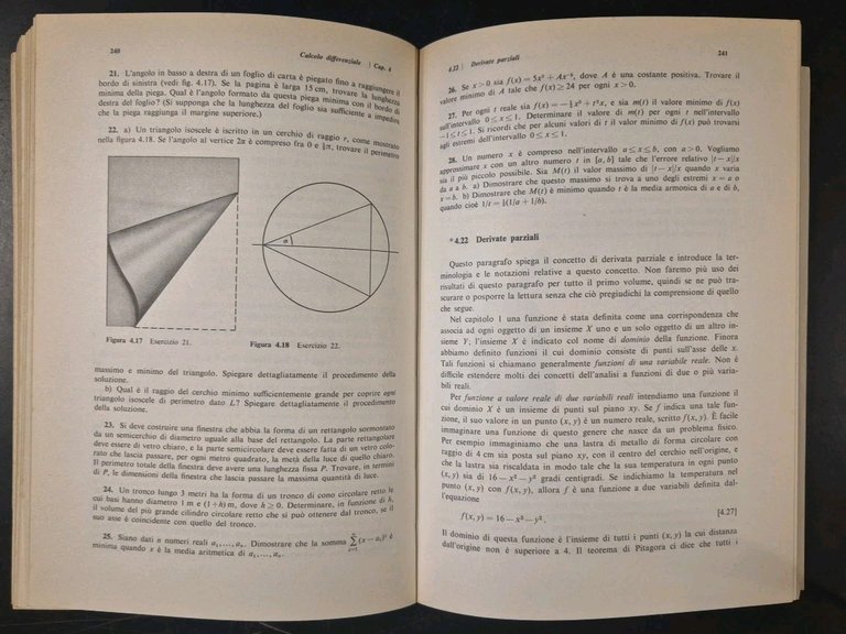 CALCOLO VOLUME I ANALISI 1 di Tom Apostol 1978 Boringhieri …