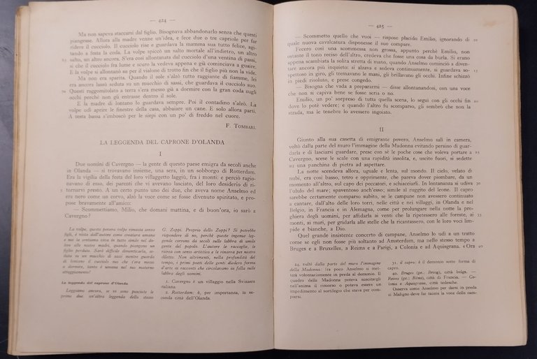CALENDIMAGGIO ANTOLOGIA ITALIANA di Consonni Mazza 1952 Internazionale Libro