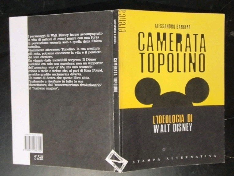 CAMERATA TOPOLINO di Alessandro Barbera 2001 Stampa Alternativa Libro