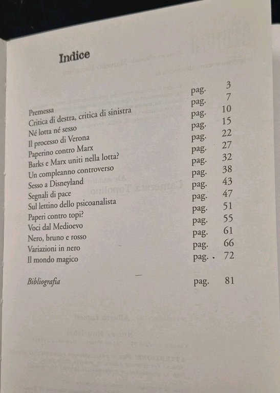 CAMERATA TOPOLINO di Alessandro Barbera 2001 Stampa Alternativa Libro