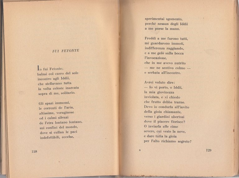 CAMPANA Canti di Fernando Losavio 1935 GUANDA I edizione libro …