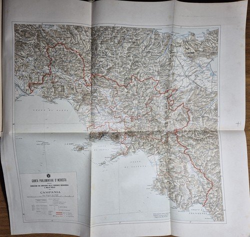 CAMPANIA Relazione di Oreste Bordiga Tomo I 1909 Libro inchiesta …