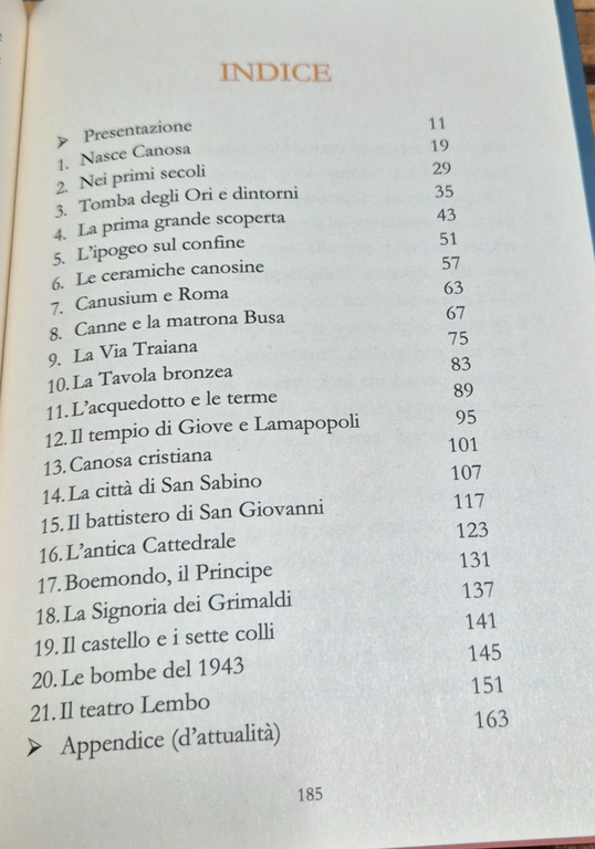 CANOSA SI RACCONTA di Paolo Pinnelli fatti cronache personaggi 2011 …