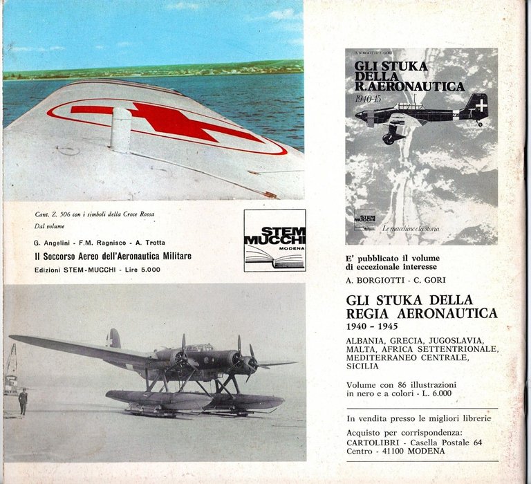 CANT Z 506 AIRONE 1007 ALCIONE di Italo De Marchi …