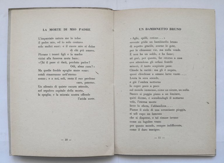 CANTI DELLA TRISTEZZA 1946 47 48 di Gabriele Patisso 1952 …