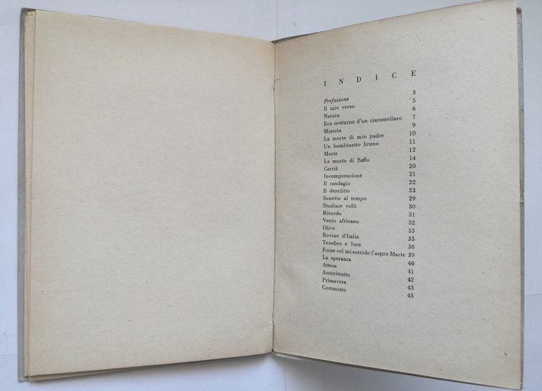 CANTI DELLA TRISTEZZA 1946 47 48 di Gabriele Patisso 1952 …