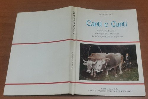 CANTI E CUNTI di Nino Germanò 1985 Comune Scido Reggio …