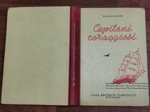 CAPITANI CORAGGIOSI di Rudyard Kipling 1951 LIBRO illustrato Nicouline ragazzi