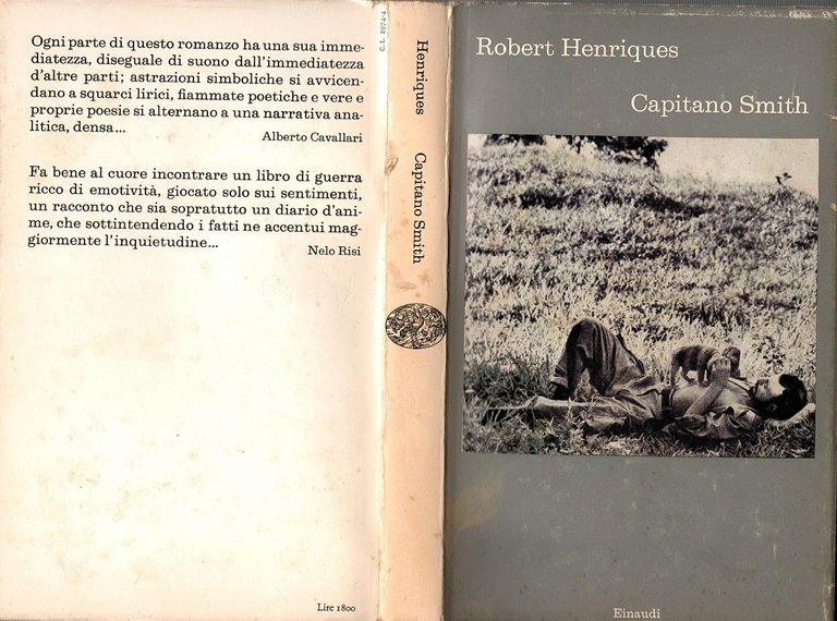 CAPITANO SMITH di Robert Henriquem Traduzione Cesare Pavese 1970 Einaudi …