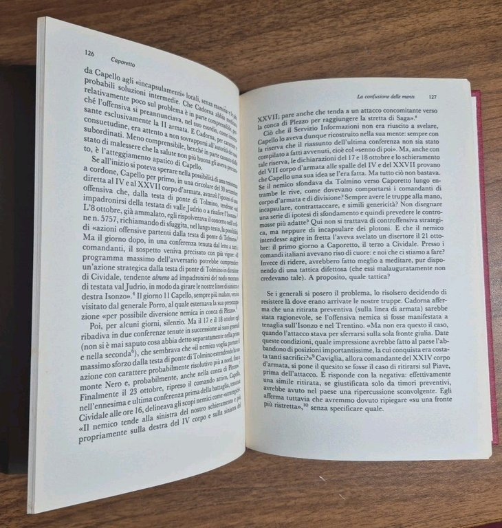 CAPORETTO UNA BATTAGLIA E UN ENIGMA di Mario Silvestri 1984 …