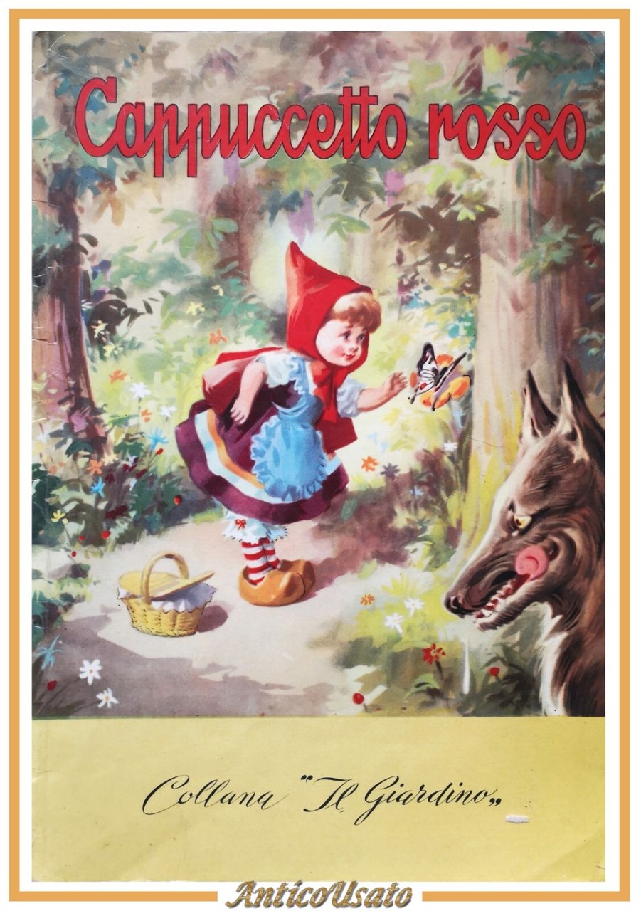 CAPPUCCETTO ROSSO ED ALTRE FIABE di Rodolfo Lanocita 1964 Ariston …