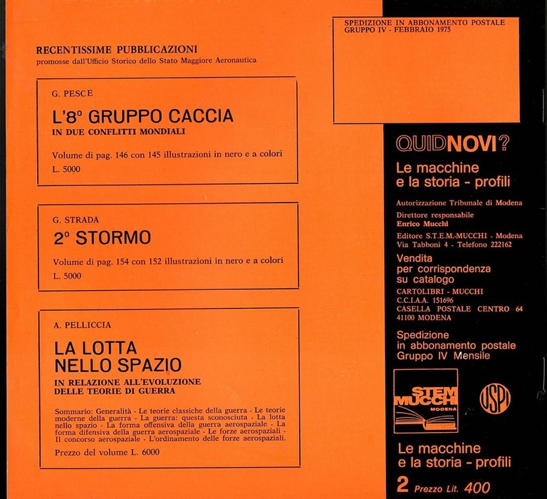 CAPRONI REGGIANI RE 2001 FALCO II di Sergio Govi Libro …
