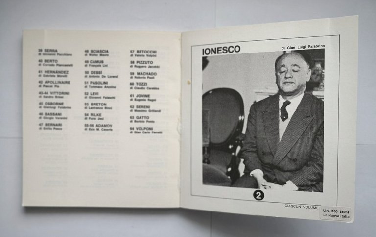 CARLO CASSOLA rivista Il Castoro di Macchioni Jodi 1972 La …