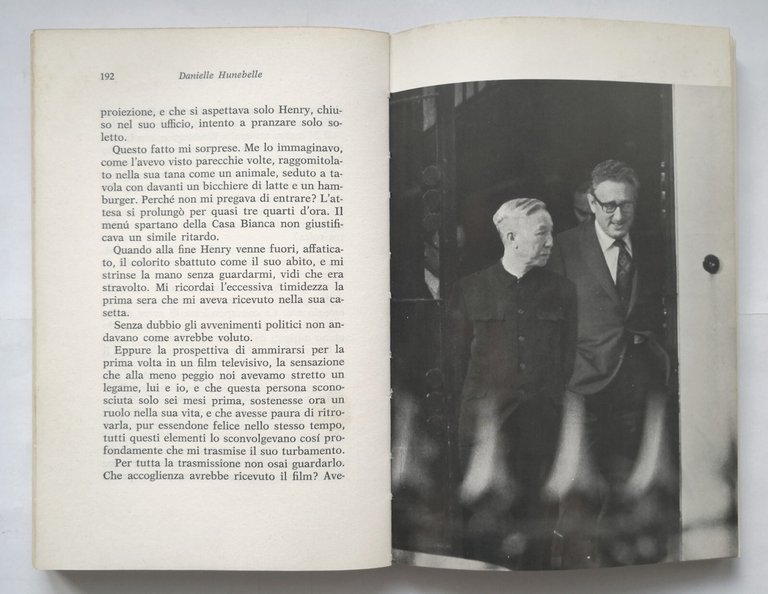 CARO KISSINGER di Daniele Hunebelle 1973 Bietti libro intervista