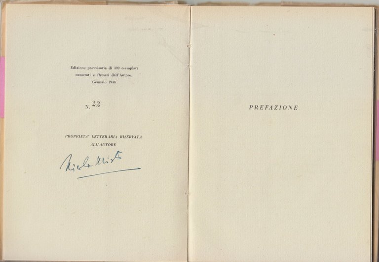 CAROVANE poesie 1939 di Nicola Misto 1948 I edizione numerata …