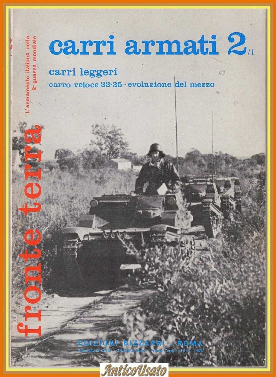Carri Armati leggeri carro veloce 33 35 1973 FRONTE TERRA … | Immagine principale