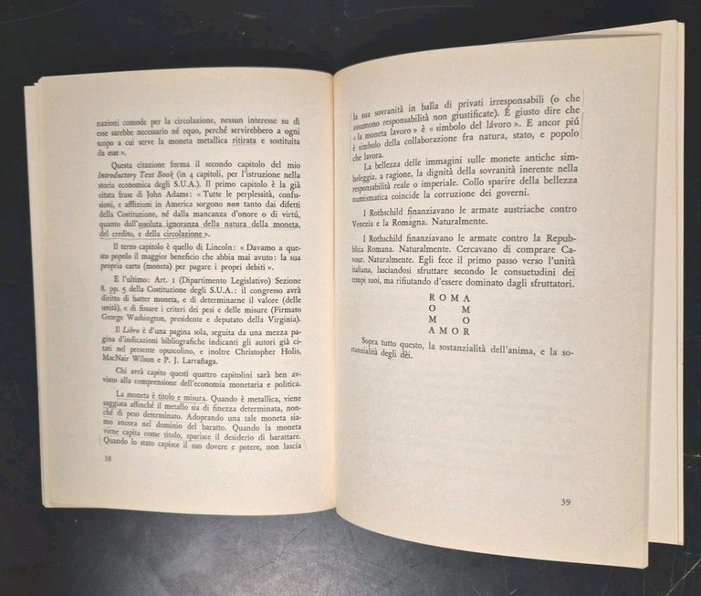 CARTA DA VISITA di Ezra Pound 1974 Scheiwiller Libro edizione …