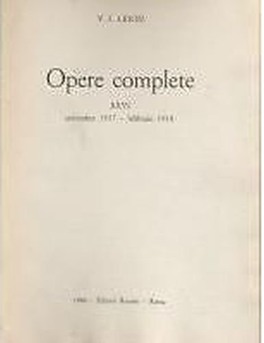CARTEGGIO febbraio 1912 dicembre 1922 di Lenin volume XXXV opere …