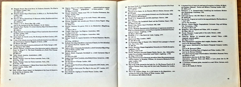 CARTOGRAPHICAL CURIOSITIES di Gillian Hill 1978 British Library Libro cartografi | Immagine Gallery 6
