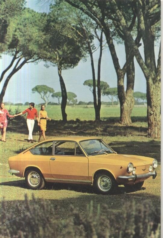 CARTOLINA FIAT 850 SPORT SPIDER Anni '60 non Viaggiata Colori …