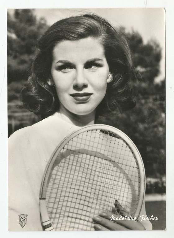 CARTOLINA MADELEINE FISCHER nel film classe di ferro Postcard Vintage … | Immagine Gallery 1