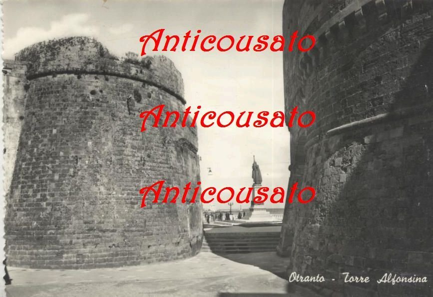 cartolina OTRANTO TORRE ALFONSINA - NON VIAGGIATA - anni '50 …