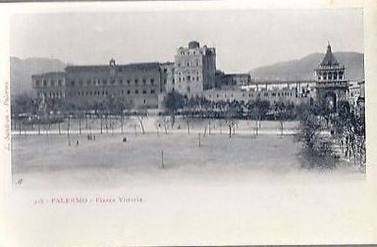 cartolina PALERMO PIAZZA VITTORIA Sandron numero 316 originale d'epoca vintage | Immagine Gallery 1
