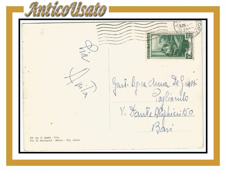 Cartolina Pioltello Monumento ai caduti Viaggiata lucida postcard carte postale