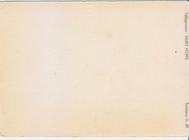 CARTOLINA pubblicitaria JAMES HOPPS il marsala classico originale vintage Mazara