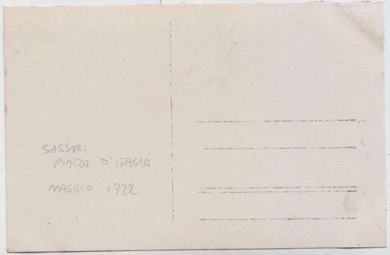 Cartolina SASSARI Cavalcata Sarda Traccas Piazza D'Italia 1929 Non Viaggiata | Immagine Gallery 2