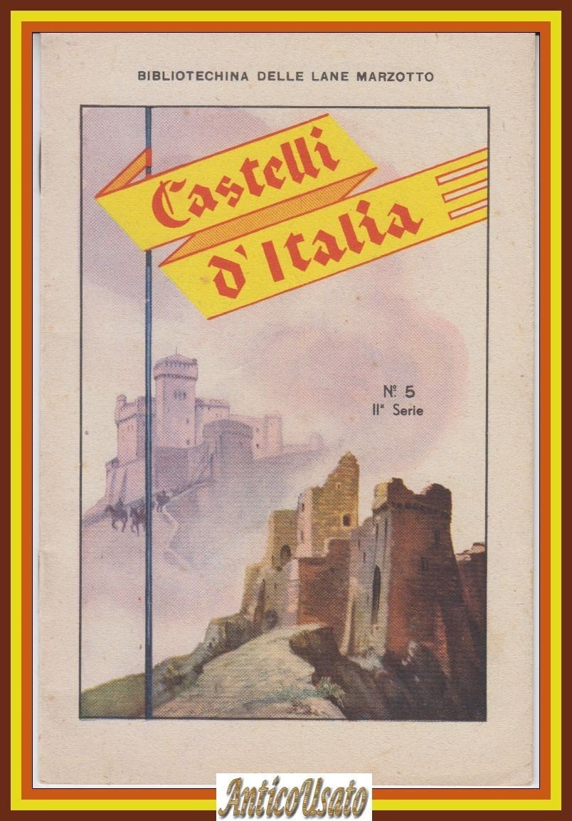 CASTELLI D'ITALIA 1937? Bibliotechina delle Lane Marzotto Libro numero 5 | Immagine principale