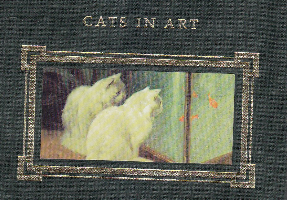 CATS IN ART compiled bi Caroline Bugler 1994 STUDIO libro …