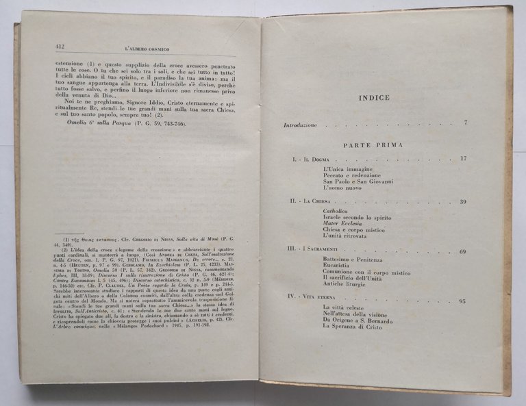 CATTOLICISMO di Henri De Lubac 1948 Editrice Studium Libro aspetti …