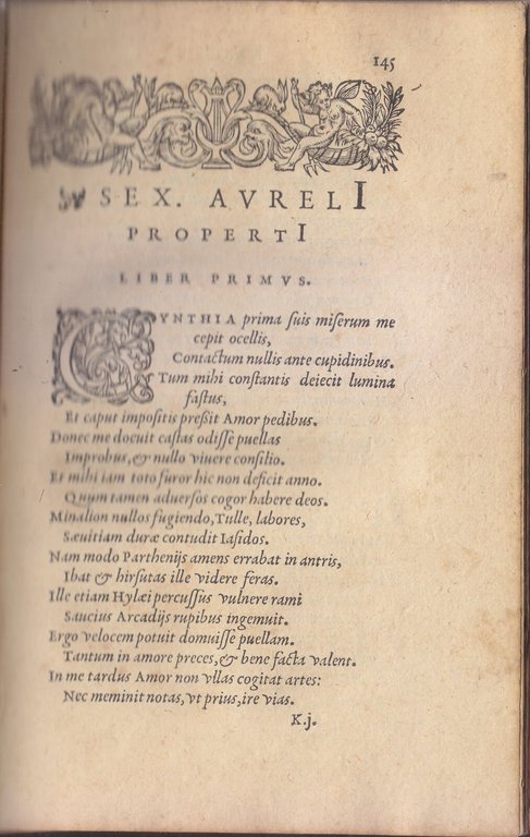 CATULLI TIBULLI PROPERTI nova editio Iosephus Scaligeri CASTIGATIONES 1577 Libro