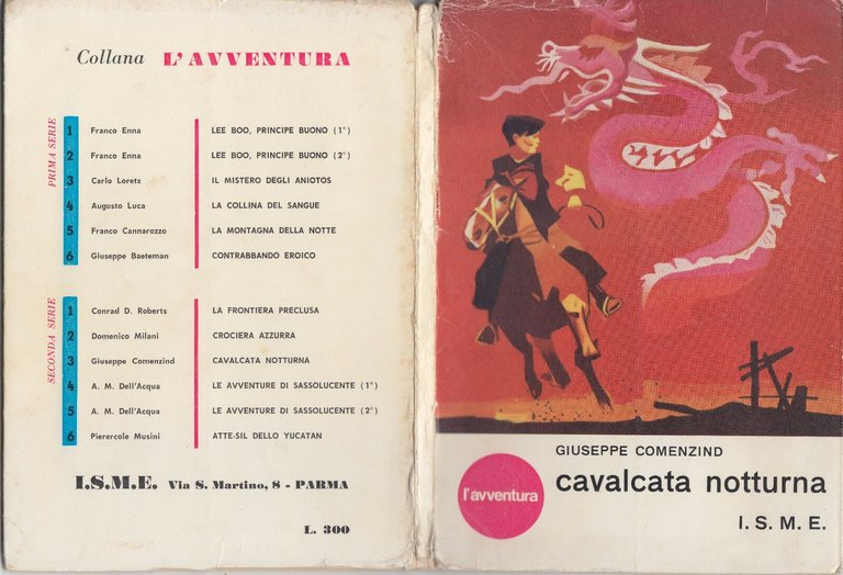 CAVALCATA NOTTURNA Di Giuseppe Comezind 1963 ISME Libro Illustrato per …