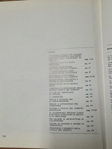 CEMENTO STORIA TECNOLOGIA APPLICAZIONI 1976 Fabbri Editori libro ingegneria