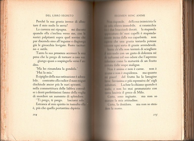 CENTO PAGINE DEL LIBRO SEGRETO DI GABRIELE D'ANNUNZIO Angelo Cocles …