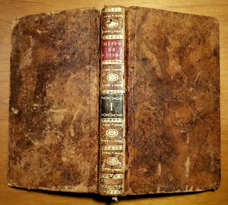 Chefs D'oeuvre di CORNEILLE Tome I 1800 libro antico volume …