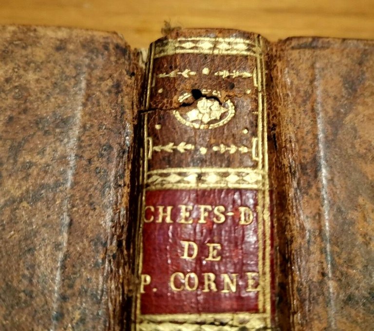 Chefs D'oeuvre di CORNEILLE Tome I 1800 libro antico volume …