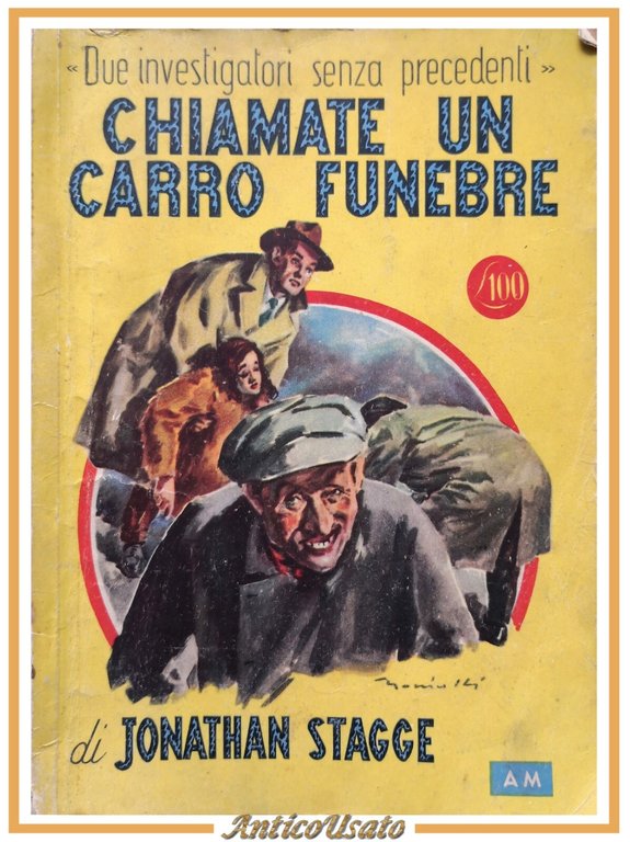 CHIAMATE UN CARRO FUNEBRE di Jonathan Stagge 1947 Mondadori libro … | Immagine Gallery 1